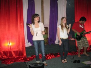 The Worship Team in Action