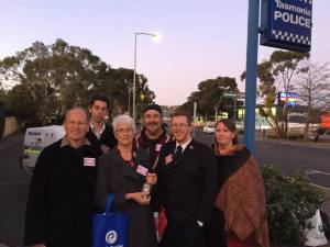 The Love Makes A Way crew, released on bail