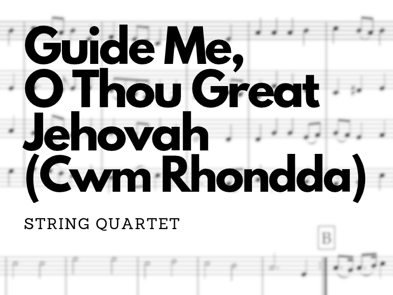 Guide Me, O Thou Great Jehovah (Cwm&nbsp;Rhondda)
